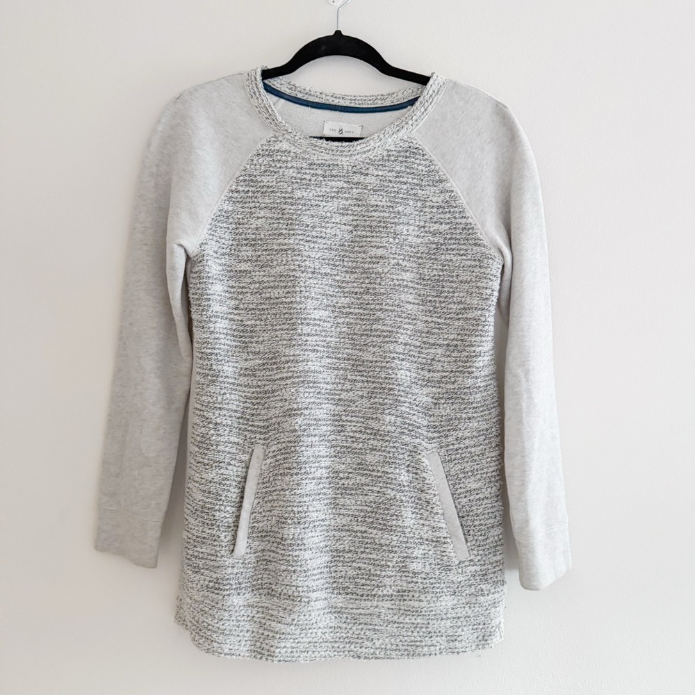 Lou & Grey Black and White Sweater
